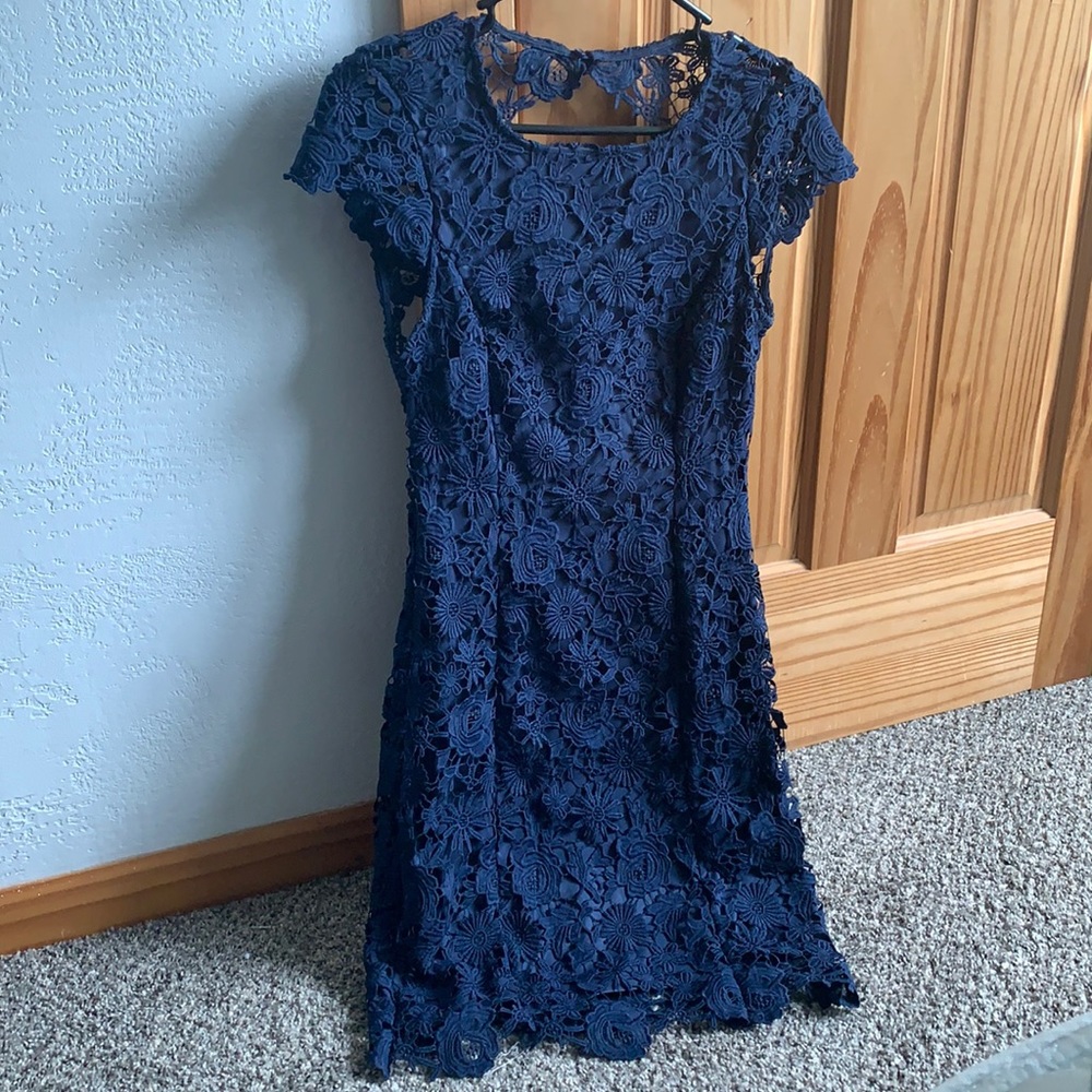 Lulus navy dress size xs